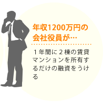 年収1200万円の会社役員が…